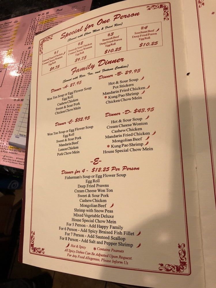 Hings chinese deals